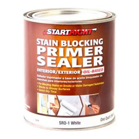 General Paint Start Right Interior/Exterior Stain Blocking Primer/Sealer, Quart - 133279